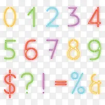 数字字母 糖果色-空若网 数字字母 糖果色-空若网