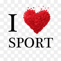 我爱运动英文字体-空若网 我爱运动英文字体-空若网