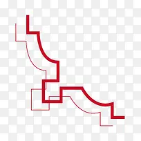 中式卡通边框线条装饰图案-空若网 中式卡通边框线条装饰图案-空若网
