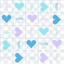 心形矢量背景底纹素材-空若网 心形矢量背景底纹素材-空若网