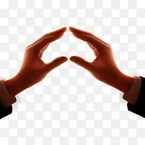 爱心手势-空若网 爱心手势-空若网