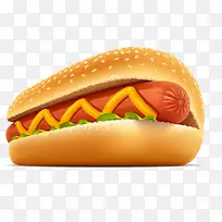 卡通热狗食物设计-空若网 卡通热狗食物设计-空若网