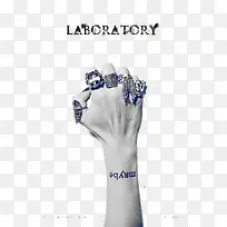 绘画手图案-空若网 绘画手图案-空若网