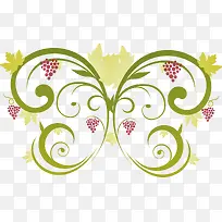 手绘水果标识设计元素-空若网 手绘水果标识设计元素-空若网