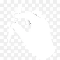 白色手指聚合手势-空若网 白色手指聚合手势-空若网