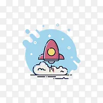 矢量火箭-空若网 矢量火箭-空若网