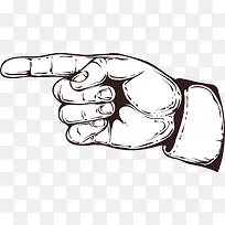 指向前方手指手势-空若网 指向前方手指手势-空若网