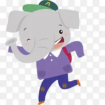 卡通大象-空若网 卡通大象-空若网