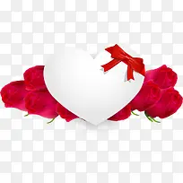 矢量精美花瓣心形设计-空若网 矢量精美花瓣心形设计-空若网