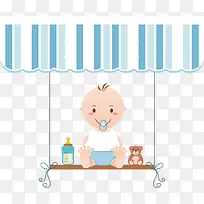 婴儿秋千矢量素材-空若网 婴儿秋千矢量素材-空若网
