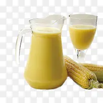 杯子里玉米汁-空若网 杯子里玉米汁-空若网
