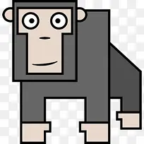 卡通几何动物-空若网 卡通几何动物-空若网