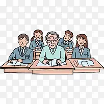 高考场景创意插画-空若网 高考场景创意插画-空若网