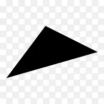 形状三角形斜角肌黑色默认图标-空若网 形状三角形斜角肌黑色默认图标-空若网