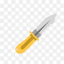 矢量卡通简洁扁平化水果刀-空若网 矢量卡通简洁扁平化水果刀-空若网