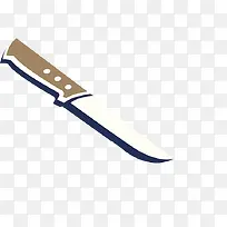 手绘插图扁平化水果刀-空若网 手绘插图扁平化水果刀-空若网