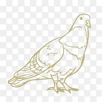 手绘鸽子背景设计-空若网 手绘鸽子背景设计-空若网