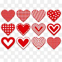 爱心图标合集-空若网 爱心图标合集-空若网