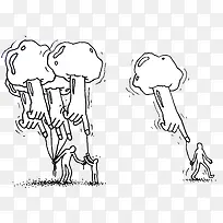 插画风格上帝之手9-空若网 插画风格上帝之手9-空若网