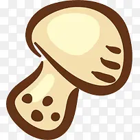 矢量图水彩香菇食物-空若网 矢量图水彩香菇食物-空若网