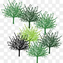 矢量树木-空若网 矢量树木-空若网
