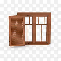 棕色老式对称长形古典中式花窗-空若网 棕色老式对称长形古典中式花窗-空若网