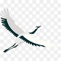 可爱白色仙鹤-空若网 可爱白色仙鹤-空若网