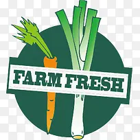 蔬菜简约标签-空若网 蔬菜简约标签-空若网