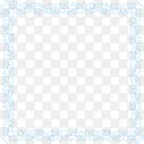 蓝色藤蔓边框-空若网 蓝色藤蔓边框-空若网