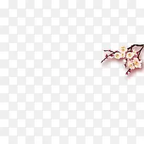 春节梅花装饰高清素材-空若网 春节梅花装饰高清素材-空若网