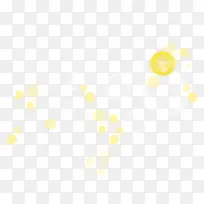 黄色亮光元素-空若网 黄色亮光元素-空若网