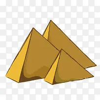 矢量卡通金字塔-空若网 矢量卡通金字塔-空若网