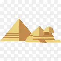 卡通风格金字塔和狮身人面像-空若网 卡通风格金字塔和狮身人面像-空若网