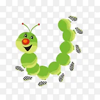 卡通毛毛虫-空若网 卡通毛毛虫-空若网