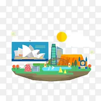 悉尼歌剧院-空若网 悉尼歌剧院-空若网