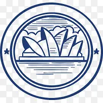 蓝色澳大利亚歌剧院-空若网 蓝色澳大利亚歌剧院-空若网