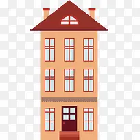 卡通高楼-空若网 卡通高楼-空若网