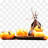 高清摄影黄澄澄的柿子-空若网 高清摄影黄澄澄的柿子-空若网