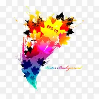 彩色的枫叶-空若网 彩色的枫叶-空若网