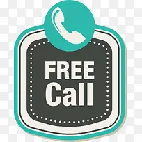 黑色免费电话标签-空若网 黑色免费电话标签-空若网