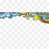 彩色波浪-空若网 彩色波浪-空若网