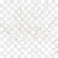 彩色线条漂浮海报-空若网 彩色线条漂浮海报-空若网