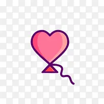 爱心气球图标-空若网 爱心气球图标-空若网