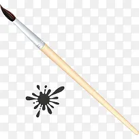 毛笔png矢量素材-空若网 毛笔png矢量素材-空若网