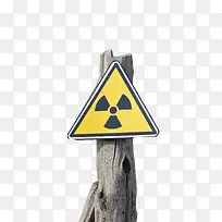 立体工业三角形木质辐射提示牌实-空若网 立体工业三角形木质辐射提示牌实-空若网