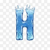 水花溅落字母h-空若网 水花溅落字母h-空若网