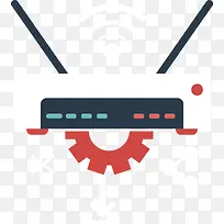 矢量图无线信号接收器-空若网 矢量图无线信号接收器-空若网