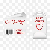 两颗红心标签-空若网 两颗红心标签-空若网