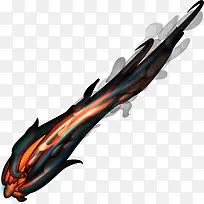 橙色卡通流星-空若网 橙色卡通流星-空若网