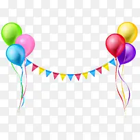 卡通气球旗帜-空若网 卡通气球旗帜-空若网